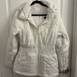 Bright white FP Movement Ski Coat - PERFECT condition worn x1, size L